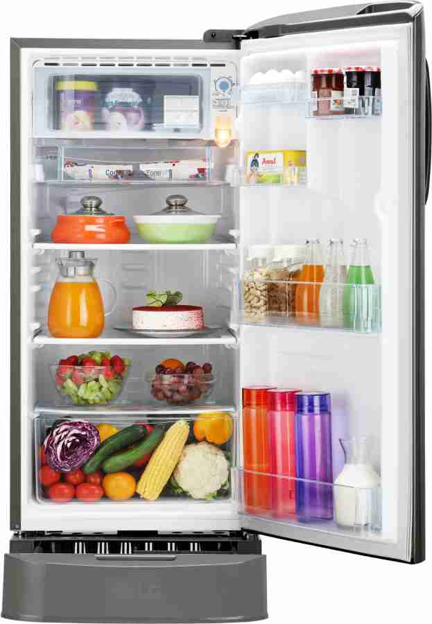LG 190 L Direct Cool Single Door 3 Star Refrigerator with Base 