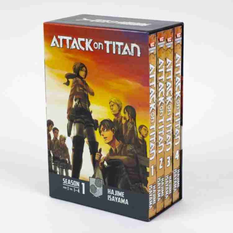 Attack on Titan Season 1 Part 1 Manga Box Set