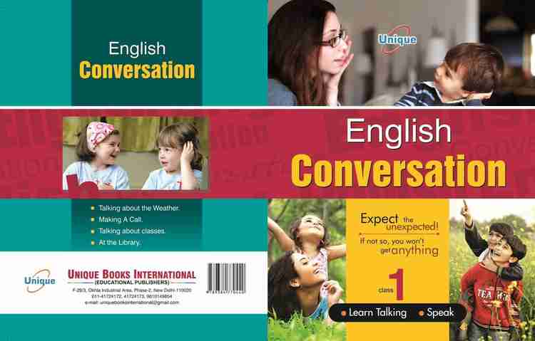 Unique English Conversation Book For Kids Class 1 Level 1