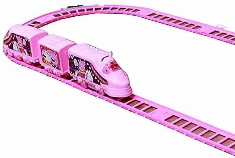 Pink train hot sale set