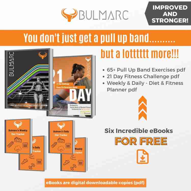 Pull Up Bulmarc Resistance Bands Bulmarc Set Of Pull Up Resistance