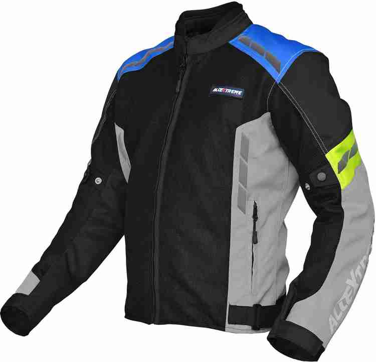 ALLEXTREME TURBO Riding Jacket Racer Protection Armour With Night