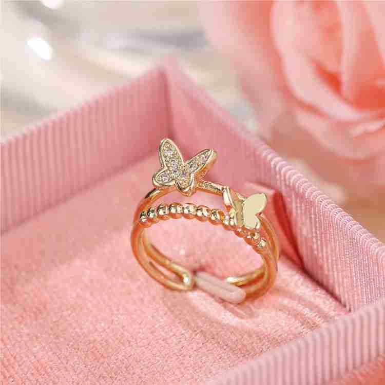 Rose gold sale color ring