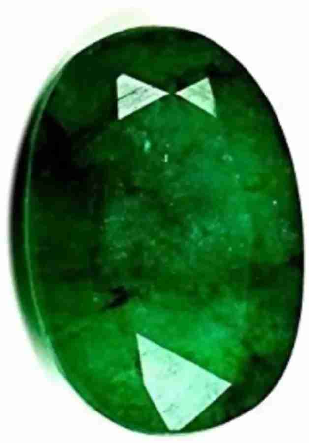 PANDIT JEWELLERS Natural Certified Emerald Panna 7.25Ratti Rashi Ratan Stone Gemstone Price in India Buy PANDIT JEWELLERS Natural Certified Emerald Panna 7.25Ratti Rashi Ratan Stone Gemstone