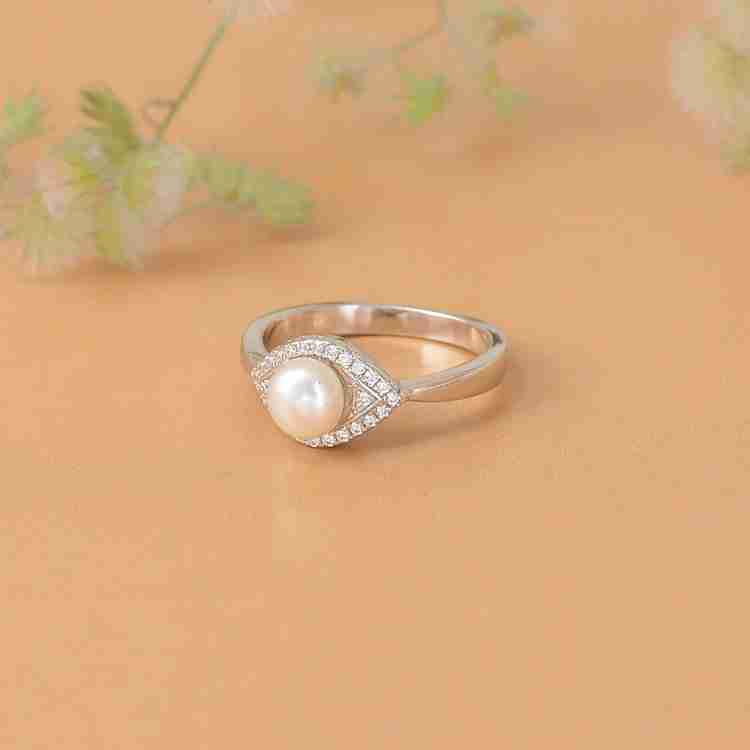 Ornate Jewels Pure 925 Silver AAA Grade American Diamonds