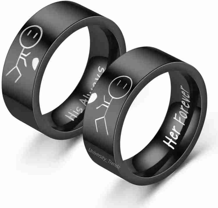His always hers forever shop rings