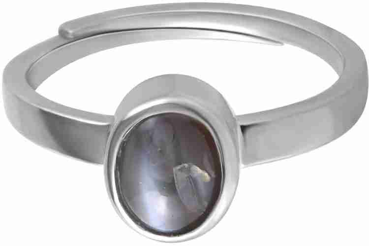 Rihi P.C.Chandra Certified Natural Cat s Eye Ring 2.57 Ct For Men Women Sterling Silver Cat s Eye Ring Price in India Buy Rihi P.C.Chandra Certified Natural Cat s Eye Ring 2.57 Ct