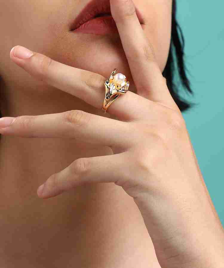 SOHI Gold Plated Finger Ring Alloy Gold Plated Ring Price in India Buy SOHI Gold Plated Finger Ring Alloy Gold Plated Ring Online at Best Prices in India Flipkart
