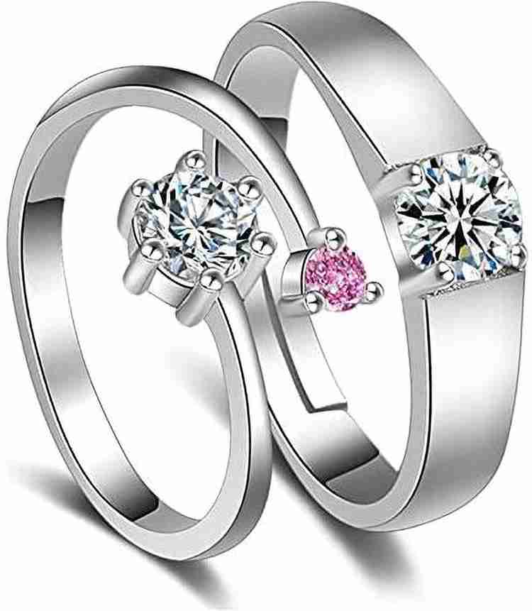 QualityAJ new couple ring pink Alloy Ring Price in India Buy QualityAJ new couple ring pink Alloy Ring Online at Best Prices in India Flipkart