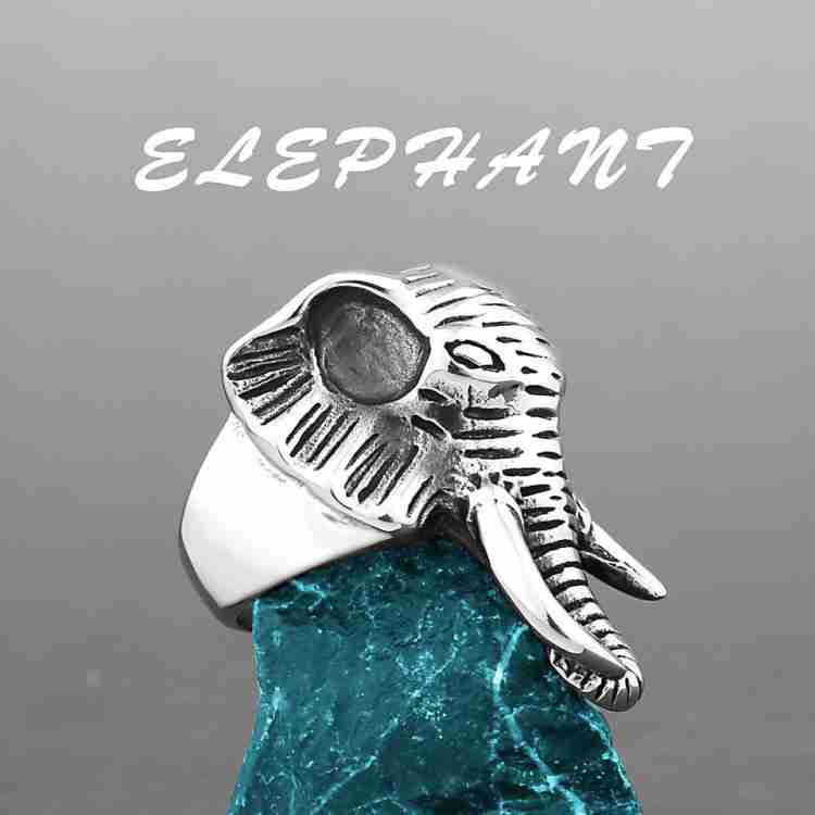 Vintage on sale elephant ring