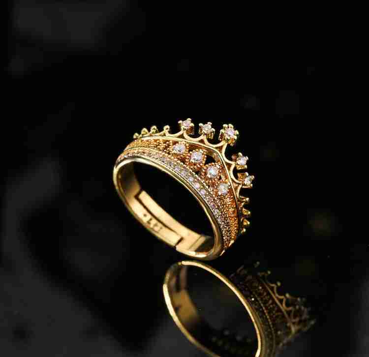 Crown finger ring deals