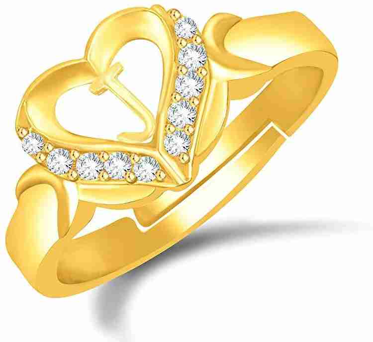 J name online gold ring