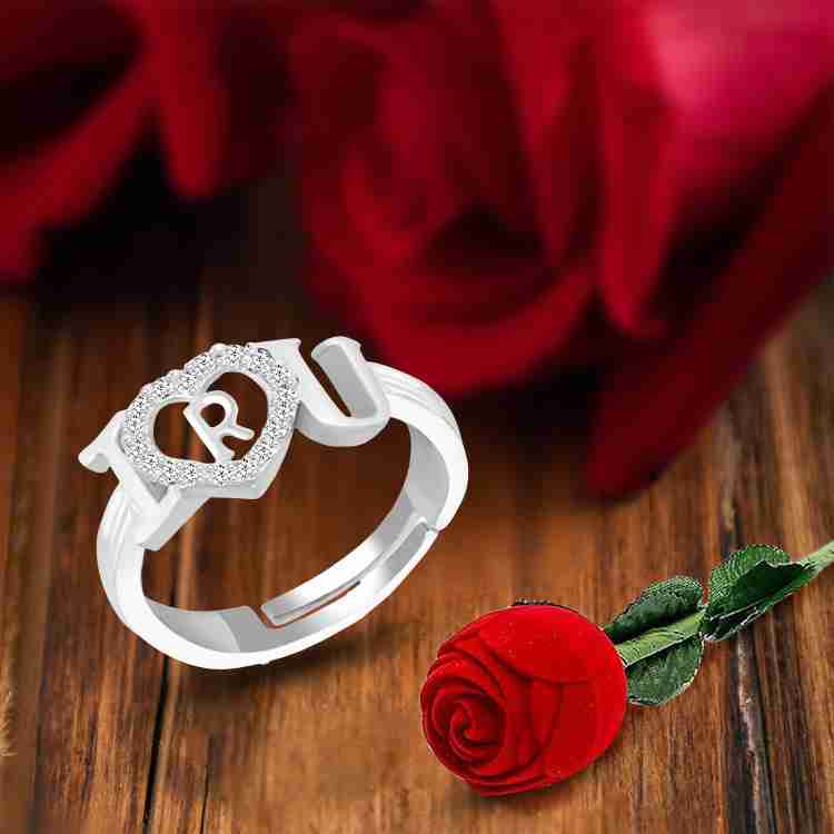 Silver rings for girlfriend with price on sale