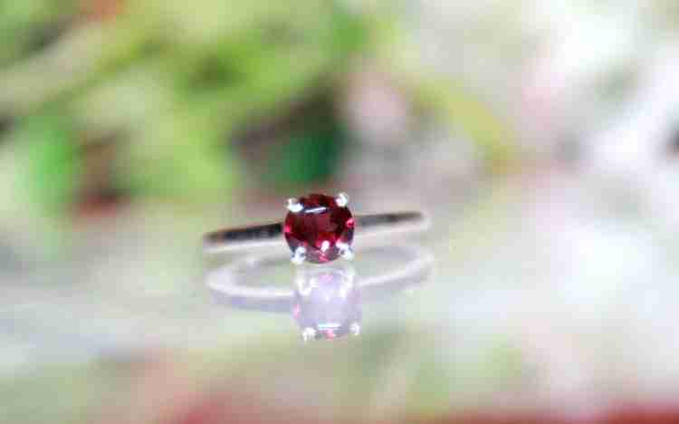 Garnet ring shop