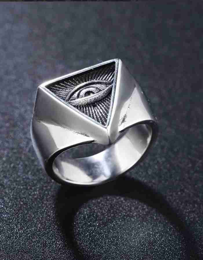 Illuminati ring mens jewelry top