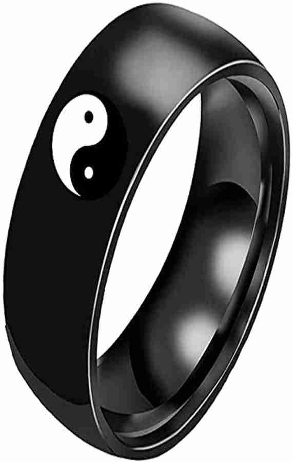 Jewelbeads Yin Yang Ring For Men And Boys Metal Ring Price in India Buy Jewelbeads Yin Yang Ring For Men And Boys Metal Ring Online at Best Prices in India