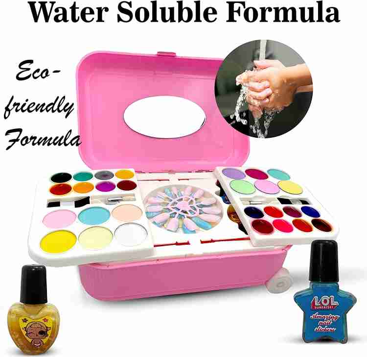 Real barbie makeup set deals