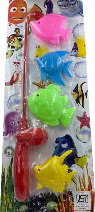 RAGVEE Magnetic Fishing Toy Game with Fishing Rod and Colorful