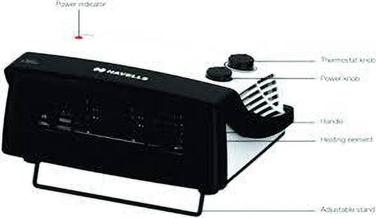 Heat Convector Havells Cista Room Heater 2000w Cista Heat