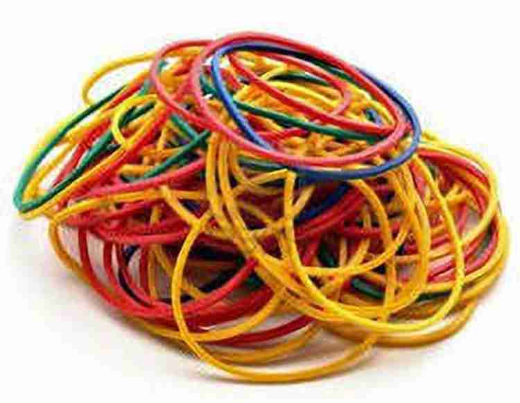 Branded store rubber bands