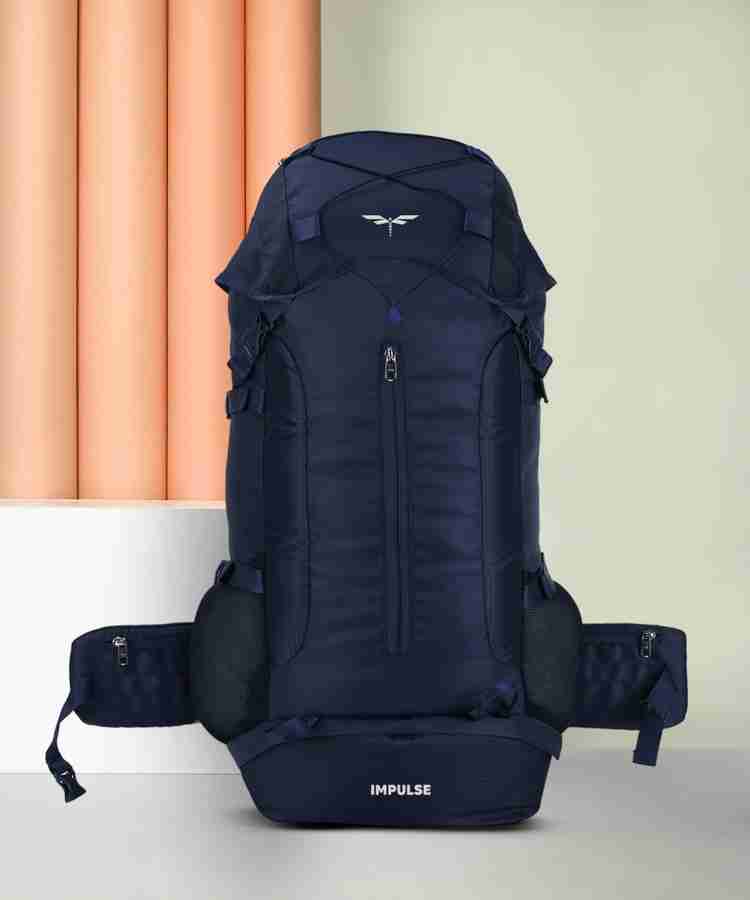 Impulse unisex blue 65 litres rucksack store
