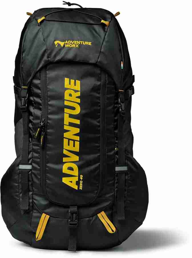 Adventure Worx Zero 40 Ltr Rucksack 40 L Black Price in India Flipkart