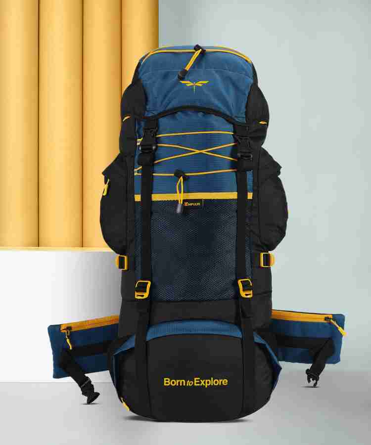 IMPULSE Travel bag for men tourist backpack for hiking trekking camping Rucksack 75 L
