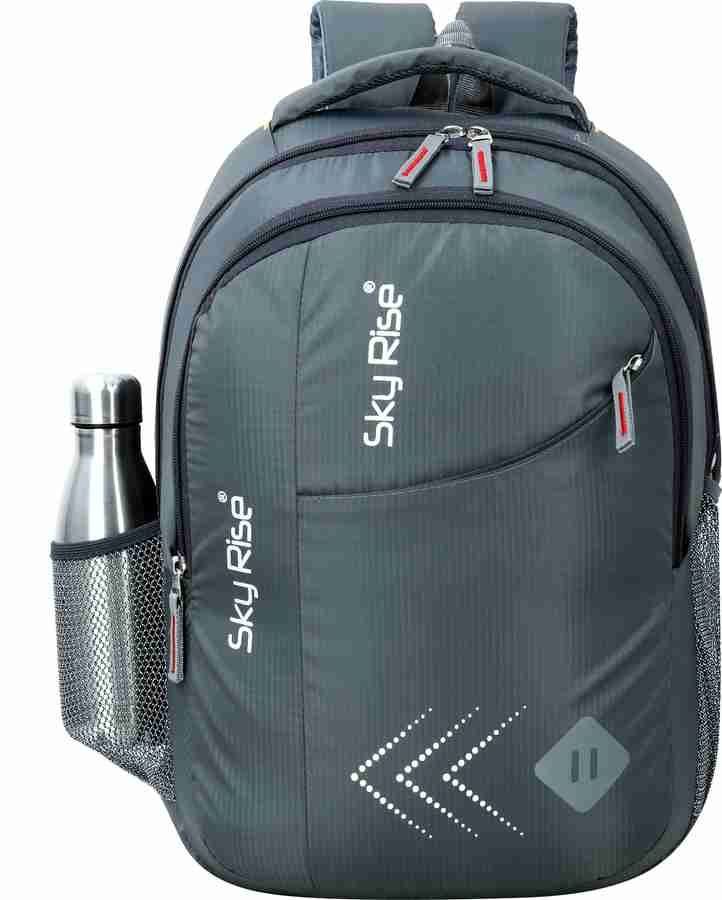 SKY RISE 45 Liters Casual backpack office School Bag Laptop Backpack for 15.6 inch 45 L Laptop Backpack Grey Price in India Flipkart