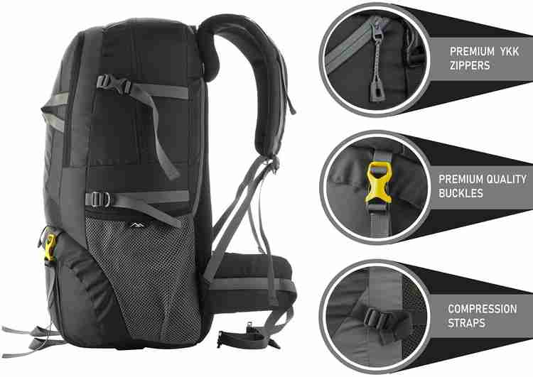 TRAWOC 55 LTR Travel Backpack Daypack bag for Camping Hiking
