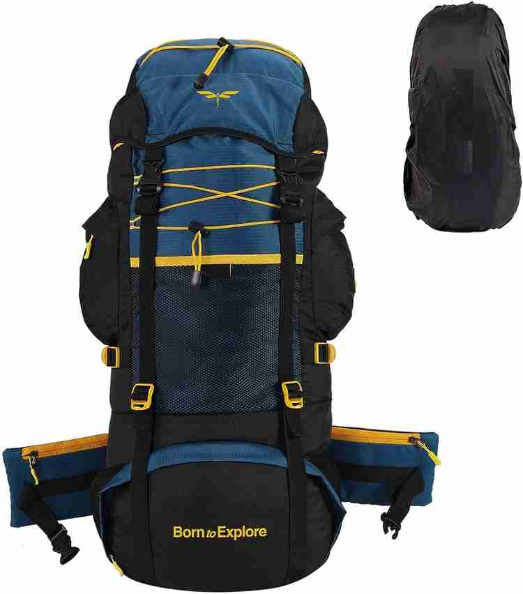 DUVIK rucksack bags 75 litres travel bag for men tourist bag for travel backpack Rucksack 75 L blue Price in India Flipkart