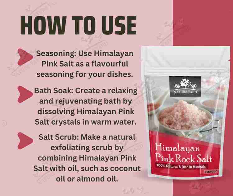 Himalayan pink salt clearance for weight loss