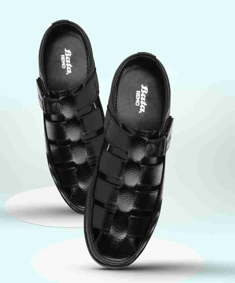 Bata Men Black Sandals Buy Bata Men Black Sandals Online at Best