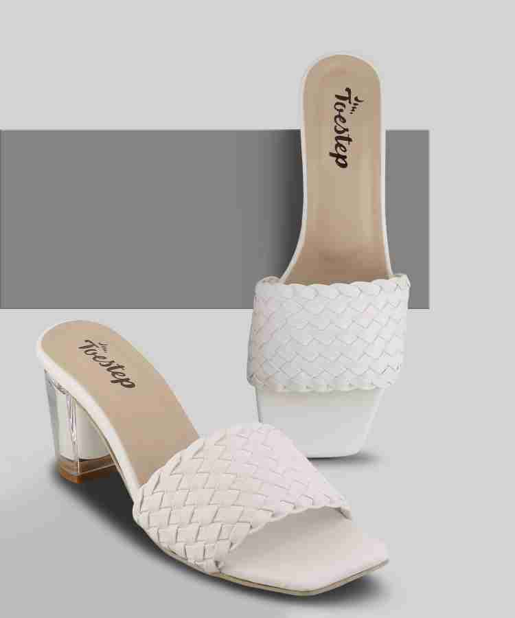 White on sale heels online