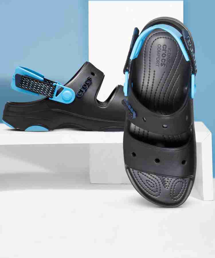 CROCS Men Black Sports Sandals Buy CROCS Men Black Sports