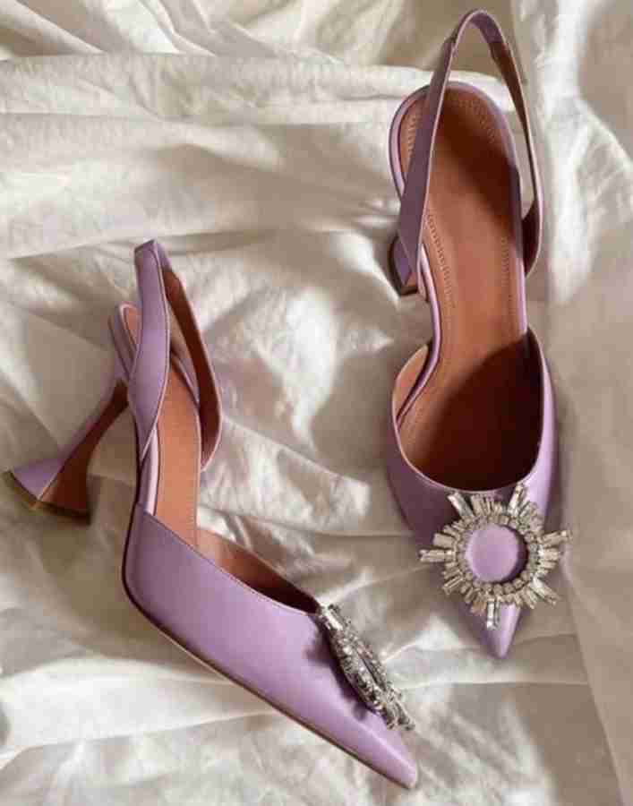 Purple store heels online