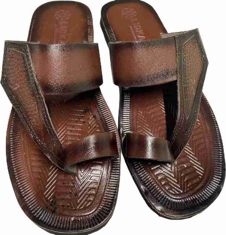 Lidkar Men Brown Sandals Buy Lidkar Men Brown Sandals Online at