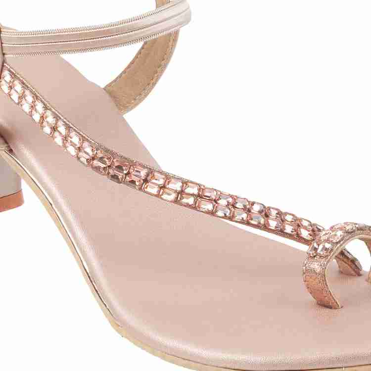 MOCHI Women Pink Heels - Buy MOCHI Women Pink Heels Online at Best