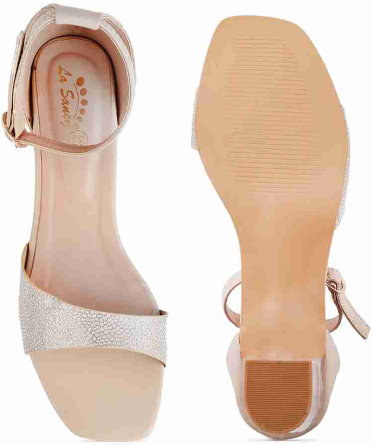 Gold two hotsell inch heels