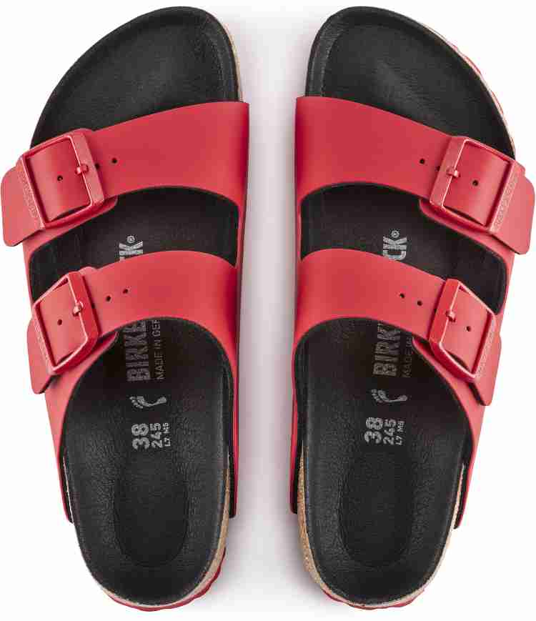 BIRKENSTOCK Arizona Regular Width Men Red Flats Buy BIRKENSTOCK