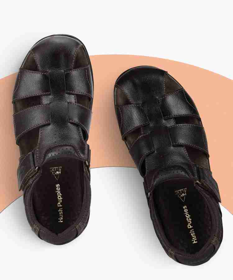 HUSH PUPPIES CHARLES FISHERMAN Men Brown Sandals Buy HUSH