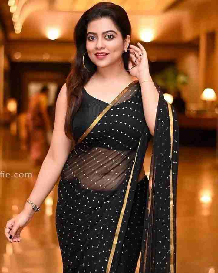 Buy black saree online cheap