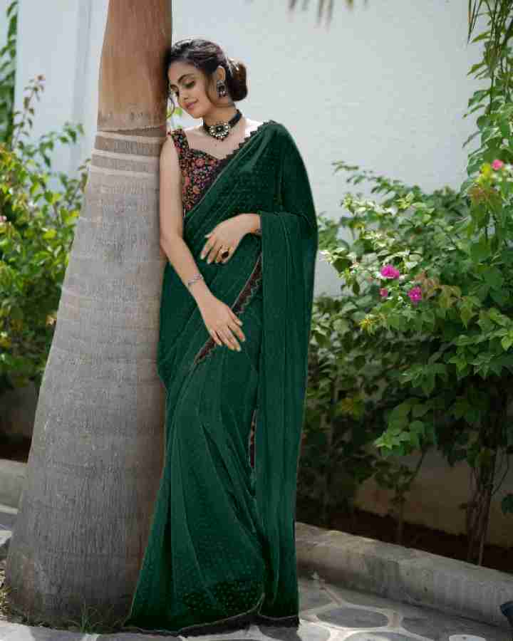 Green Saree - Buy Green Colour Sarees Online – Koskii