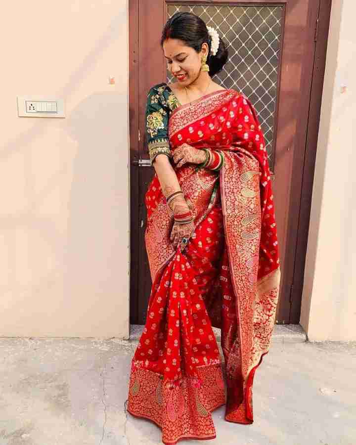Banarasi cotton silk sarees online top