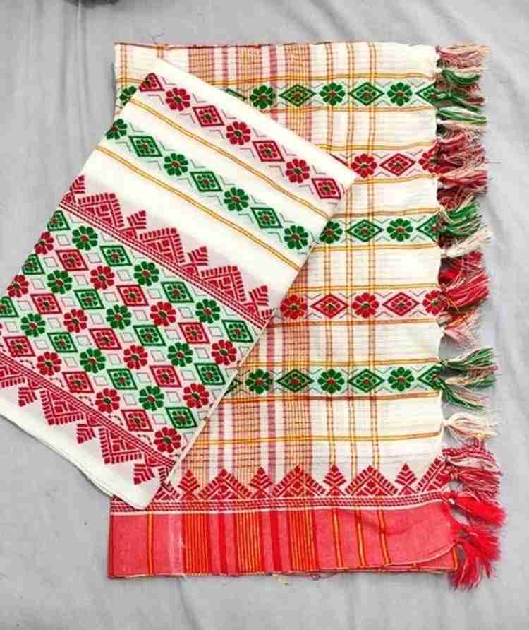 Buy Assamese mekhela Codor Woven Embellished Mekhela Chador Cotton Silk Multicolor Sarees Online Best Price In India Flipkart