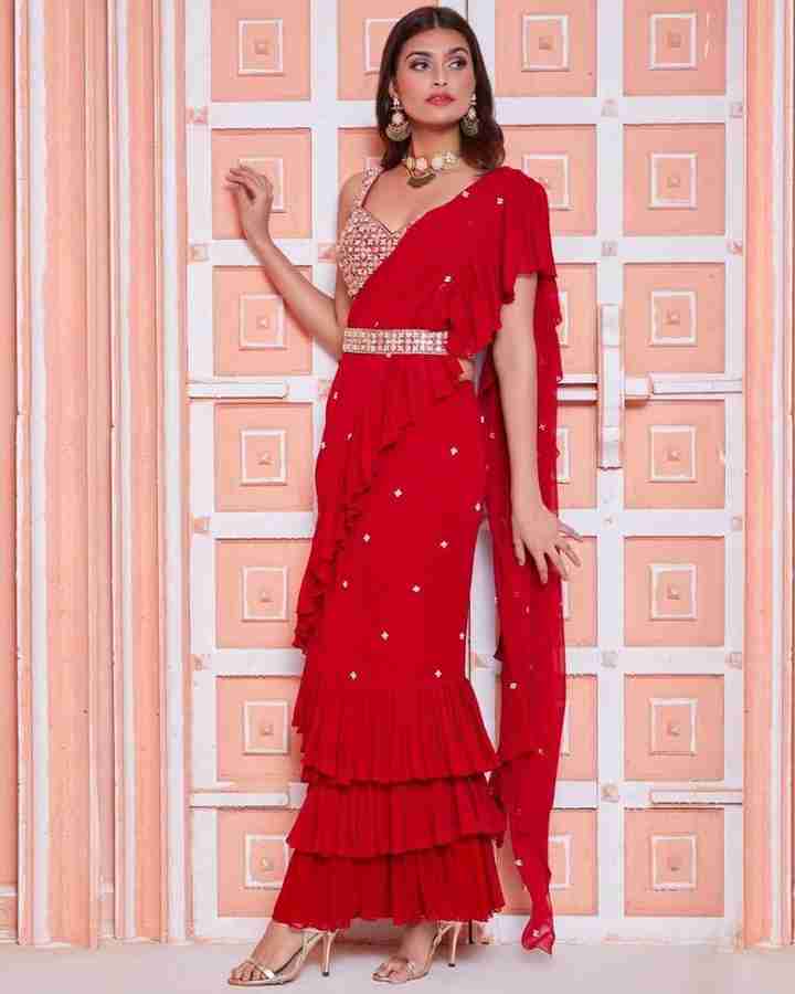 Saree gown flipkart hotsell