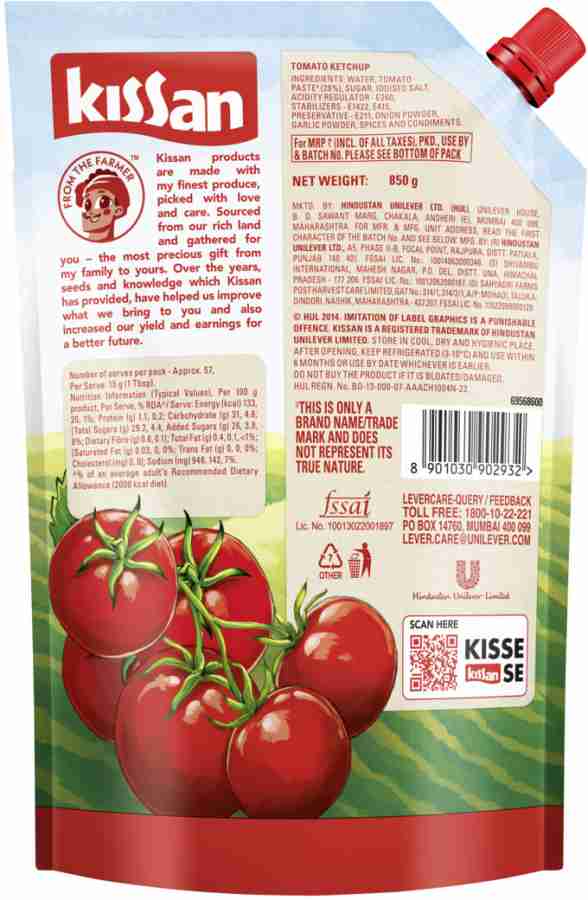 Kissan ketchup deals price