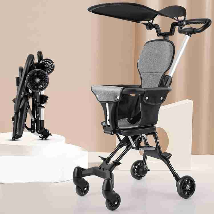 FLOSTRAIN Portable Travel Friendly Pre Installed Baby Stroller