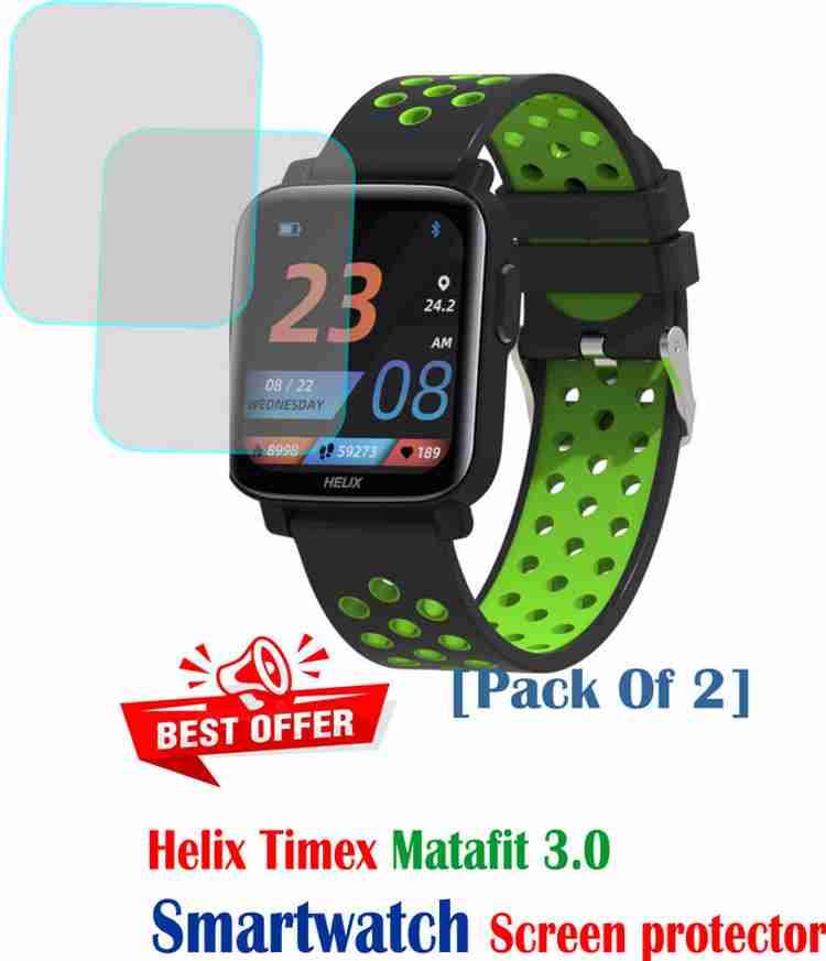 RapTag Edge To Edge Screen Guard for No 1 Helix Timex Matafit