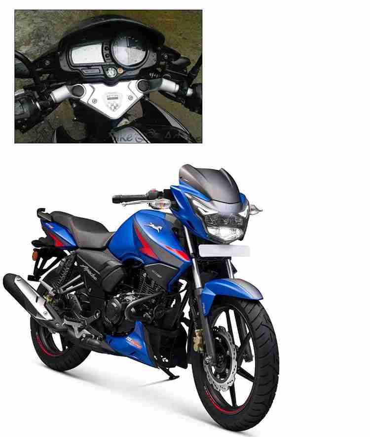Apache 160 hot sale 2v blue