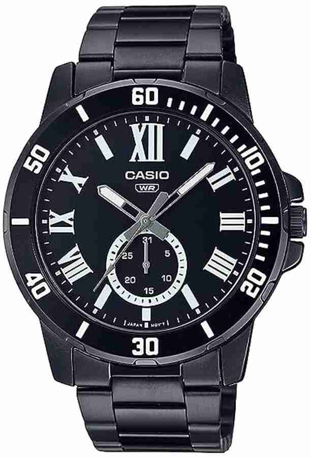 Casio enticer black clearance